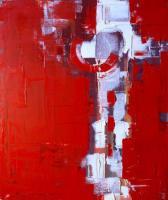 Oil On Canvas - Red - Oil On Canvas